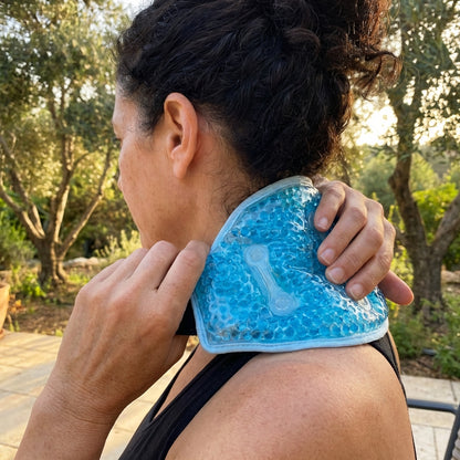 רצועת ג'ל להרגעת כאבים בצוואר ובמותניים